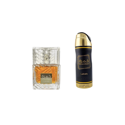 Lattafa Khamrah 2 Pcs Gift Set