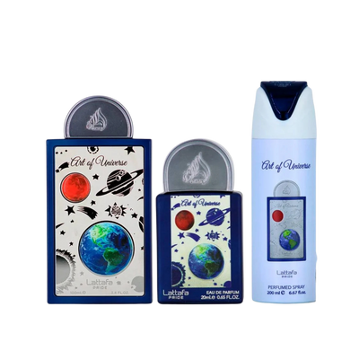 Lattafa Art of Universe 3 Pcs Gift Set